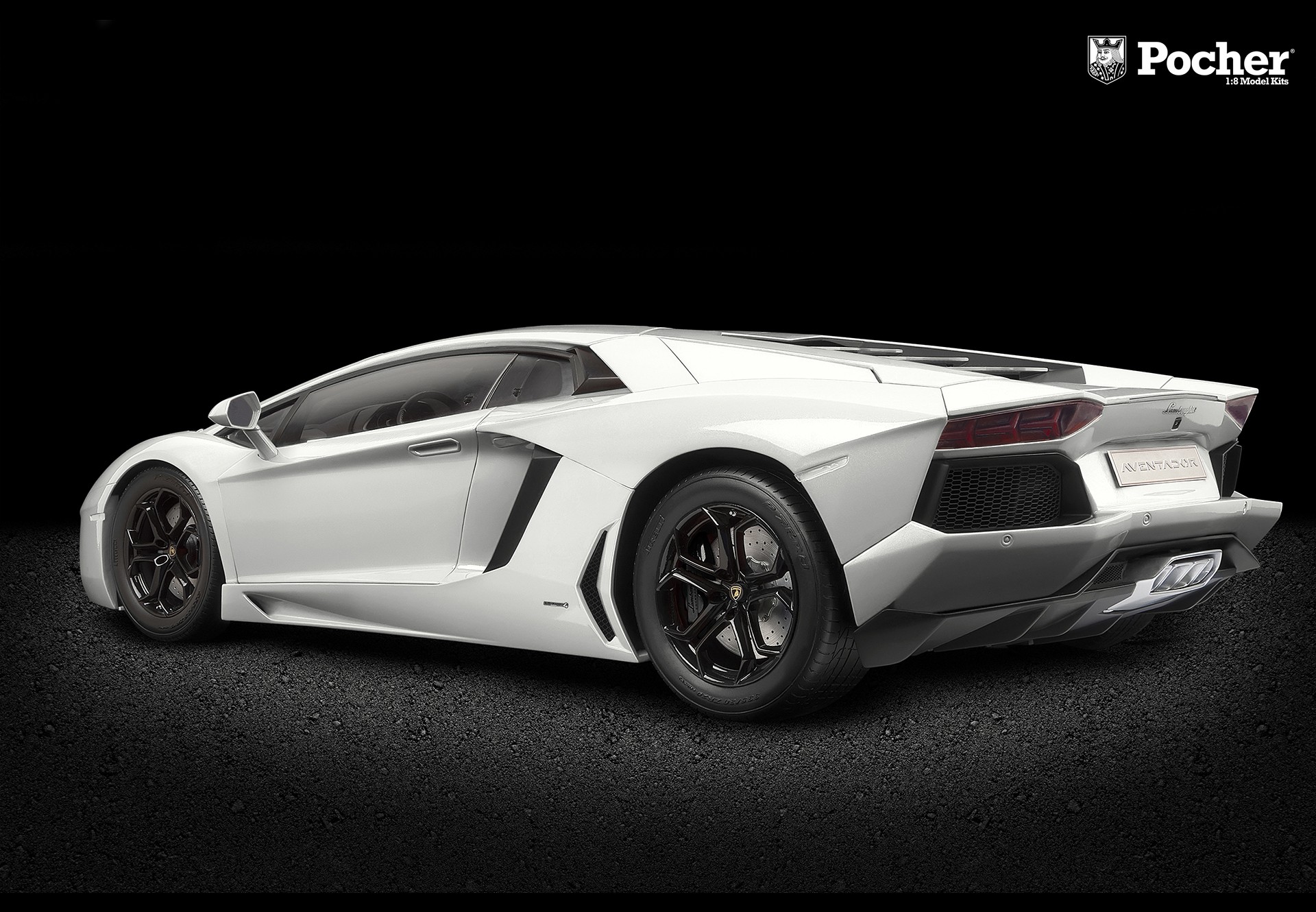 Lamborghini Aventador LP700-4 Weiss 1:8 - Modellbauswiss.ch